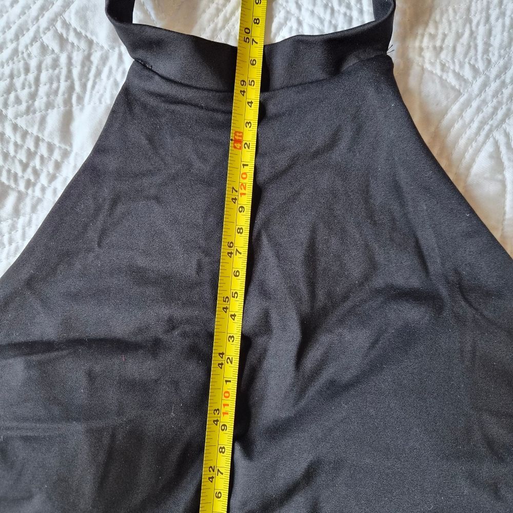 NWT Popilush Shapewear Body-Sculpting Halter Neck Jumpsuit Medium Black - Picture 14 of 16
